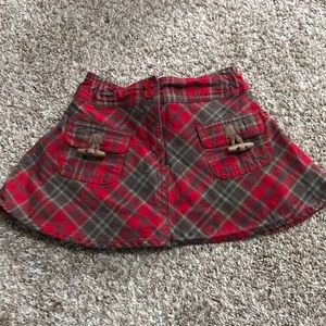 Gymboree tartan skort